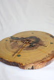 Live Edge Clock w/ Epoxy