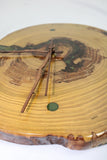 Live Edge Clock w/ Epoxy