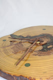 Live Edge Clock w/ Epoxy