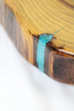 Funky Live Edge Epoxy Clock